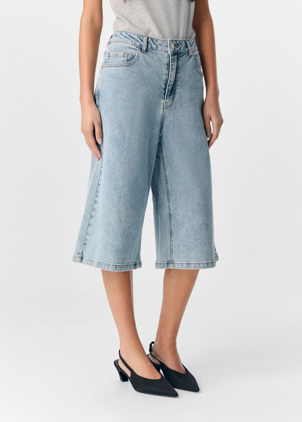 Denim Bermuda Shorts