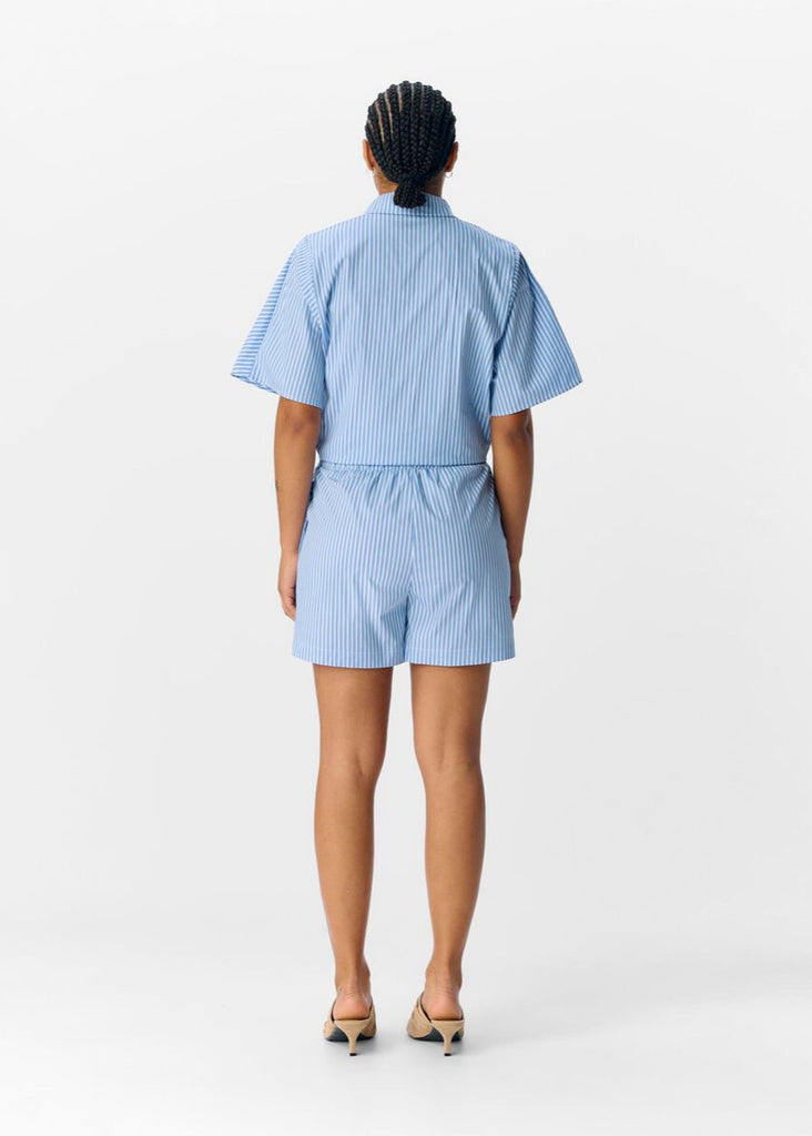 Object Striped Shorts In Cornflower