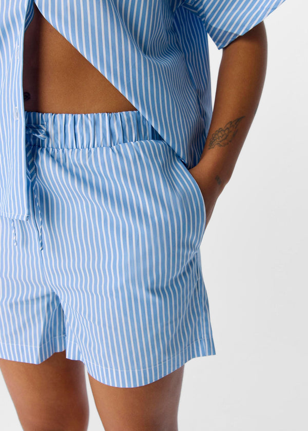 Object Striped Shorts In Cornflower