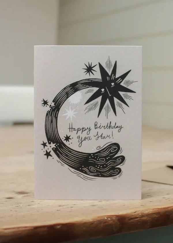 Lauren Marina 'happy Birthday You Star' Birthday Card