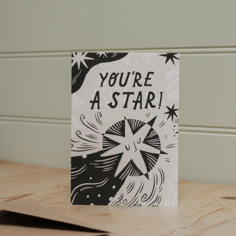 Lauren Marina "You're a star" Congratulations Card
