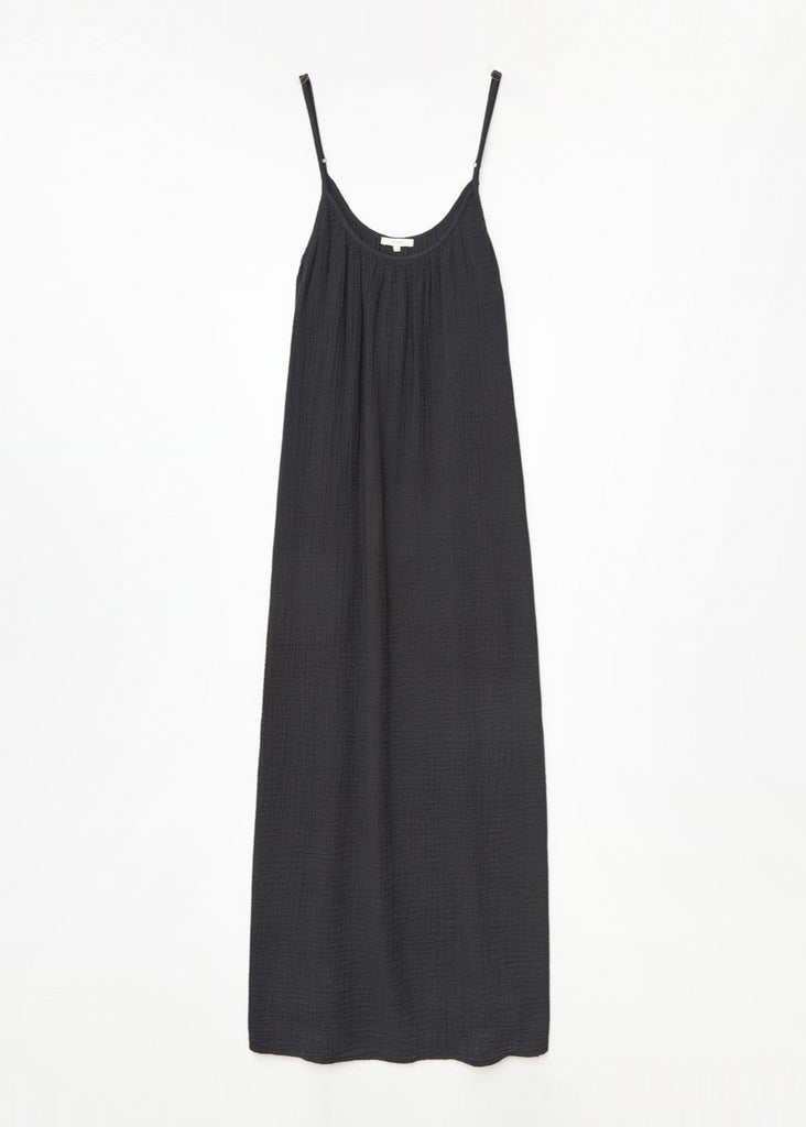 Yerse Muslin Maxi Strap Dress 