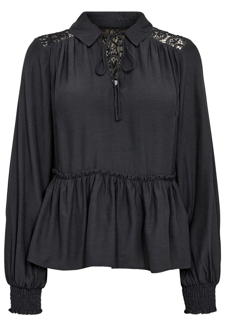 Numph NUULLI SHIRT - Caviar