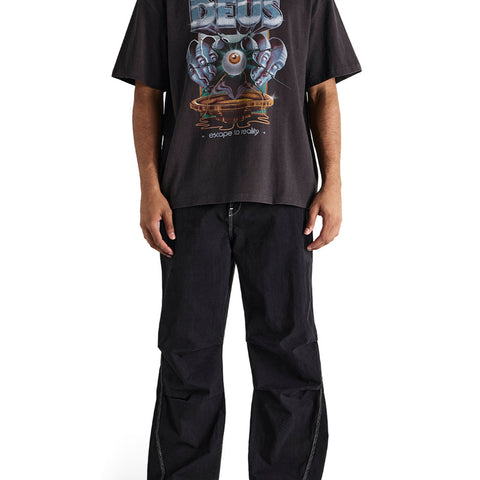 Deus ex Machina Great Escape Tee in Anthracite