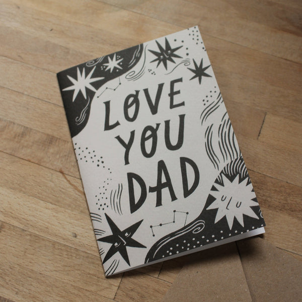 Lauren Marina Love You Dad Fathers day Card