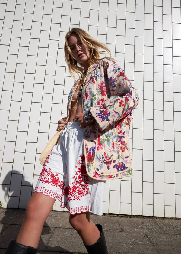 Lollys Laundry Lulu Jacket in a Flower Print
