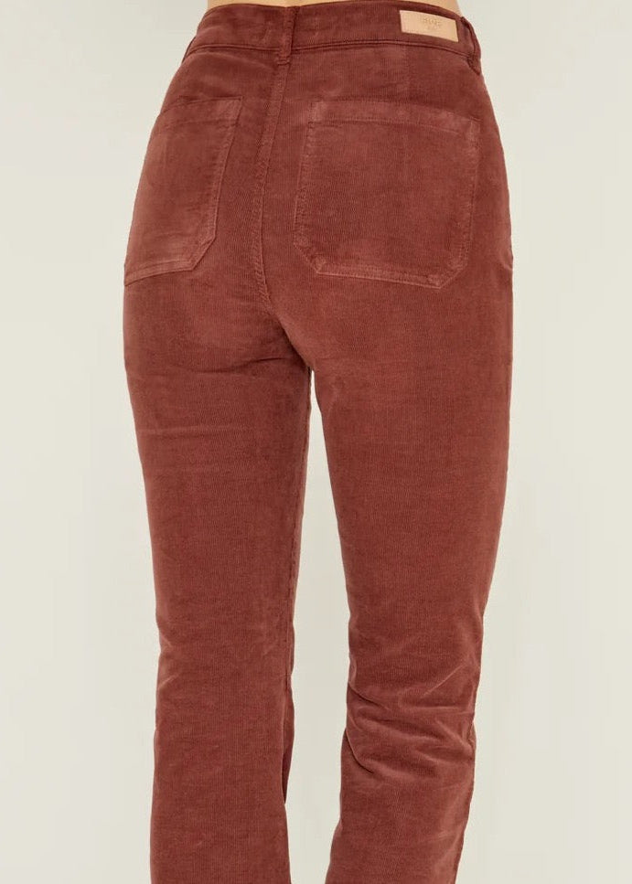 Five Luna Chocolate  Flare Pants