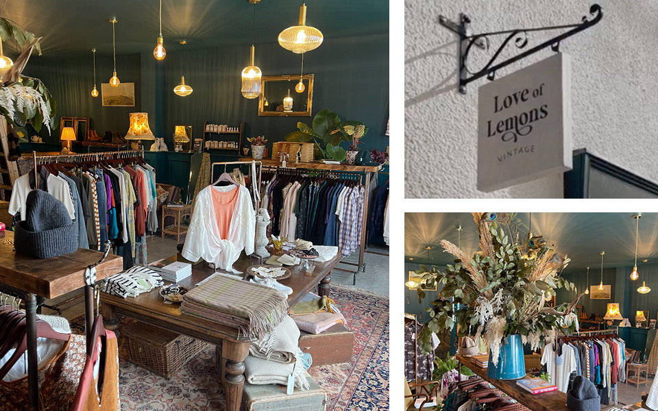 inside the love of lemons vintage store