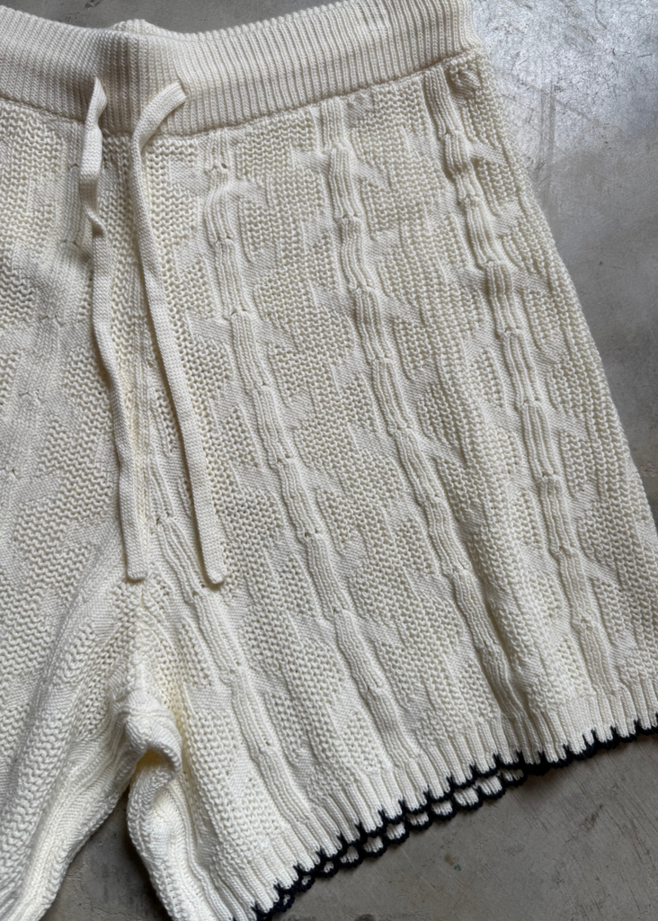 Cotton Knitted Shorts