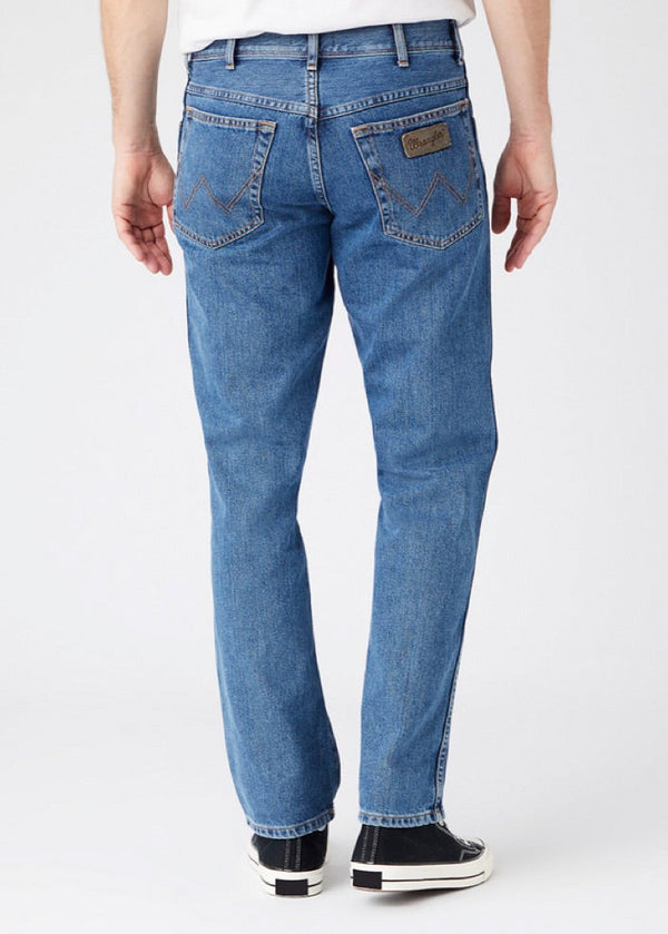 Wrangler Texas Jeans In Vintage Stonewash