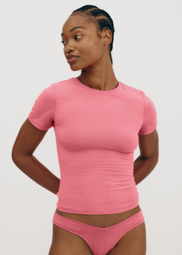 Flex Thong in Melon Pink