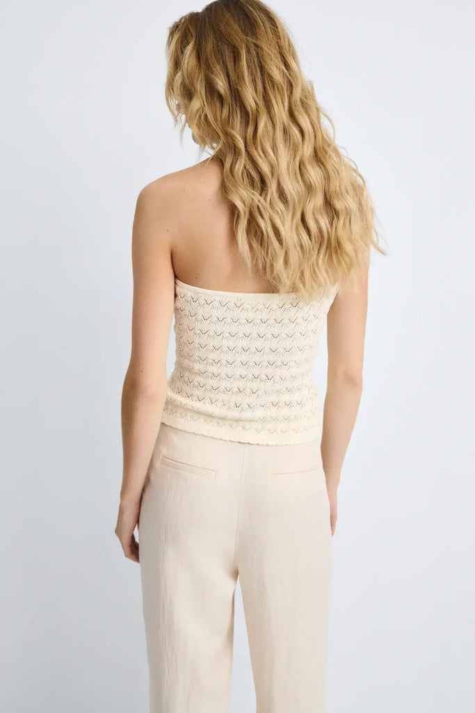 ese O ese Sisi Cotton Top In Ecru