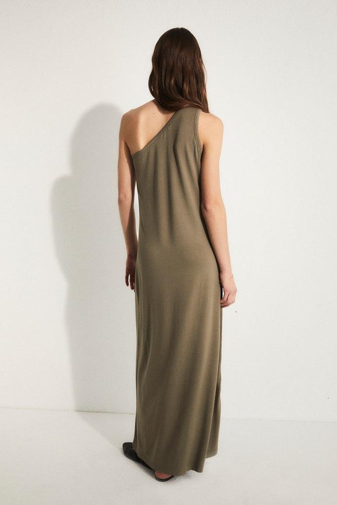 ese O ese Atenas Dress In Khaki