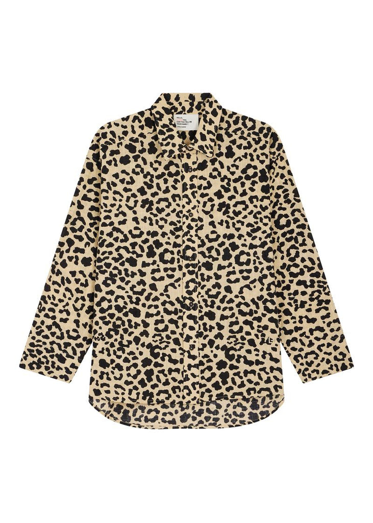 Charlot Leopard Leo Shirt In Brown