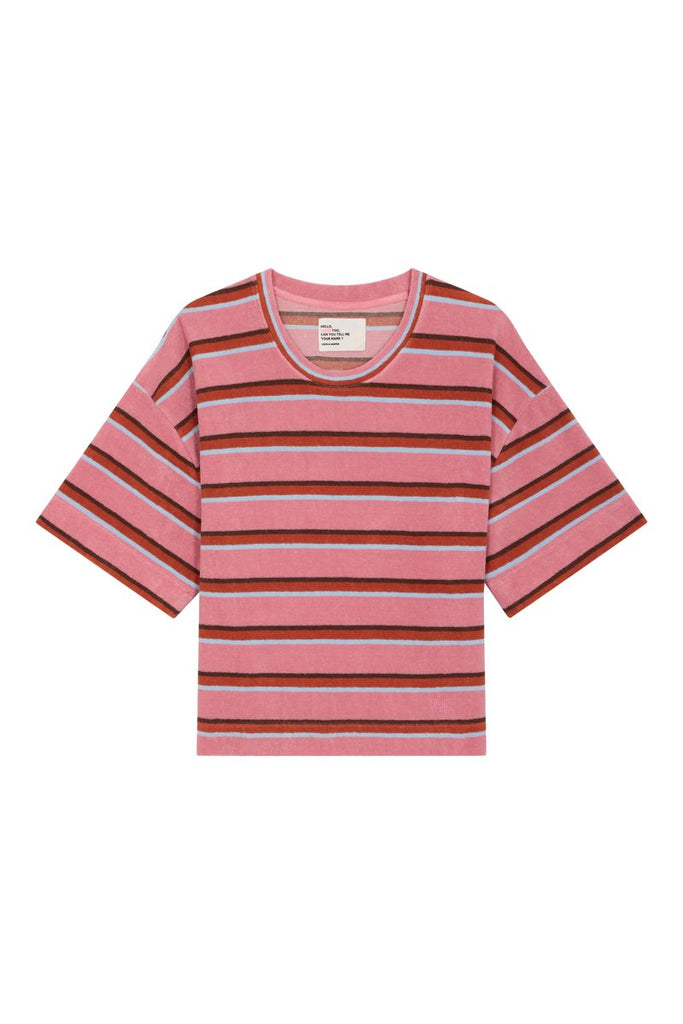 Leon and Harper Titan Stripe In Pink