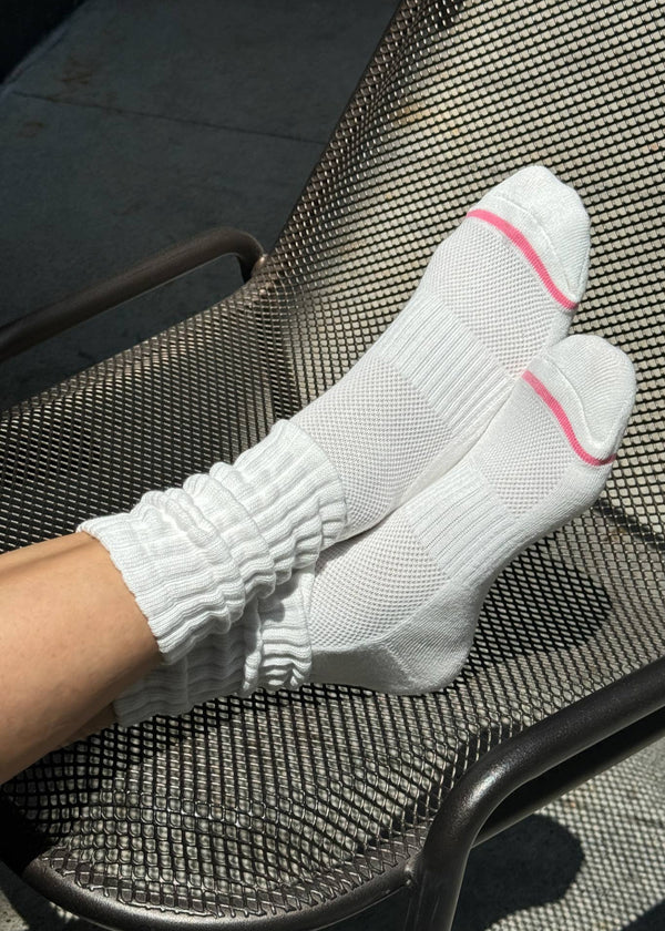 Le Bon Shoppe Ballet Socks in White