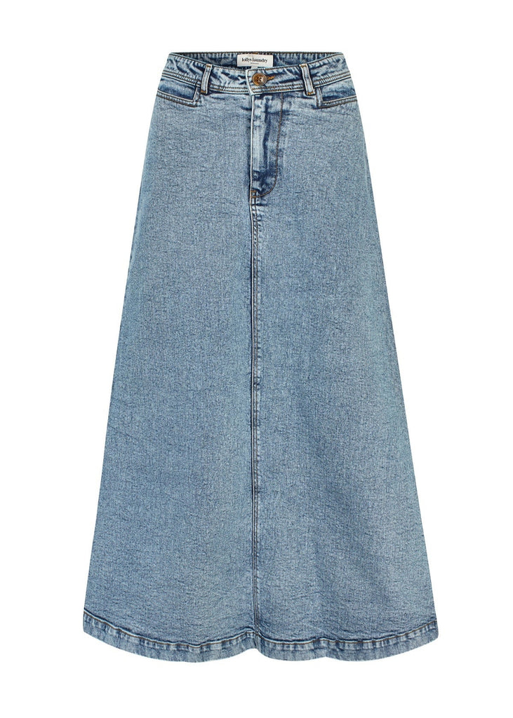 Lollys Laundry Luna Skirt In Denim