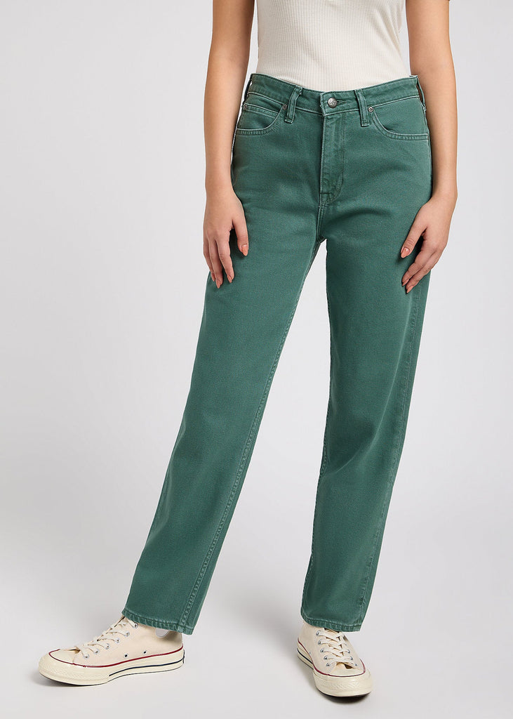 Lee Carol Regular Straight Jean in Evergreen