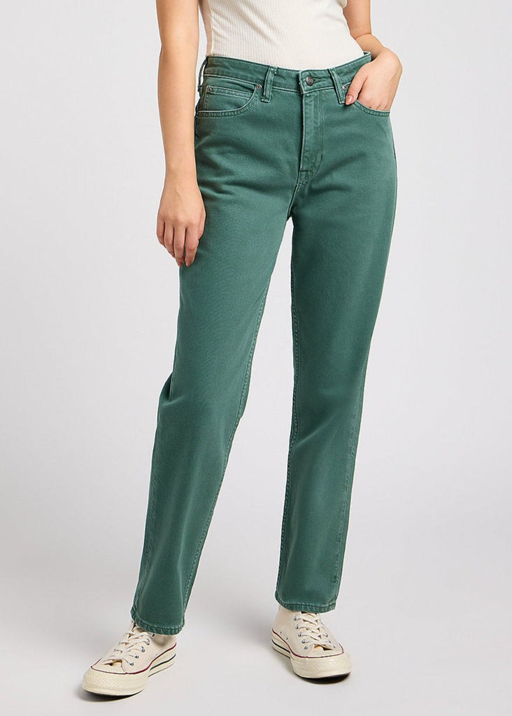 Lee Carol Regular Straight Jean in Evergreen