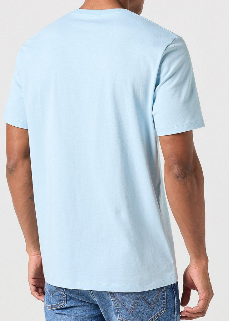 Wrangler Pocket Tee in Dream Blue