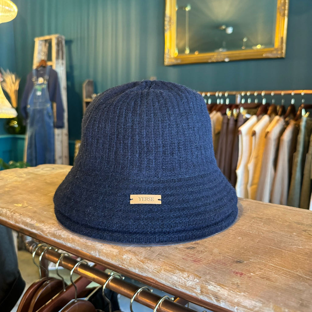 YERSE Bucket Hat in Navy