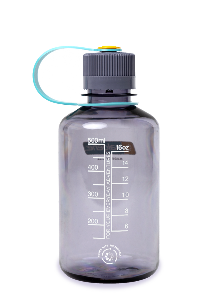 Nalgene Narrow Mouth Sustain 500ml Water Bottle in Aubergine