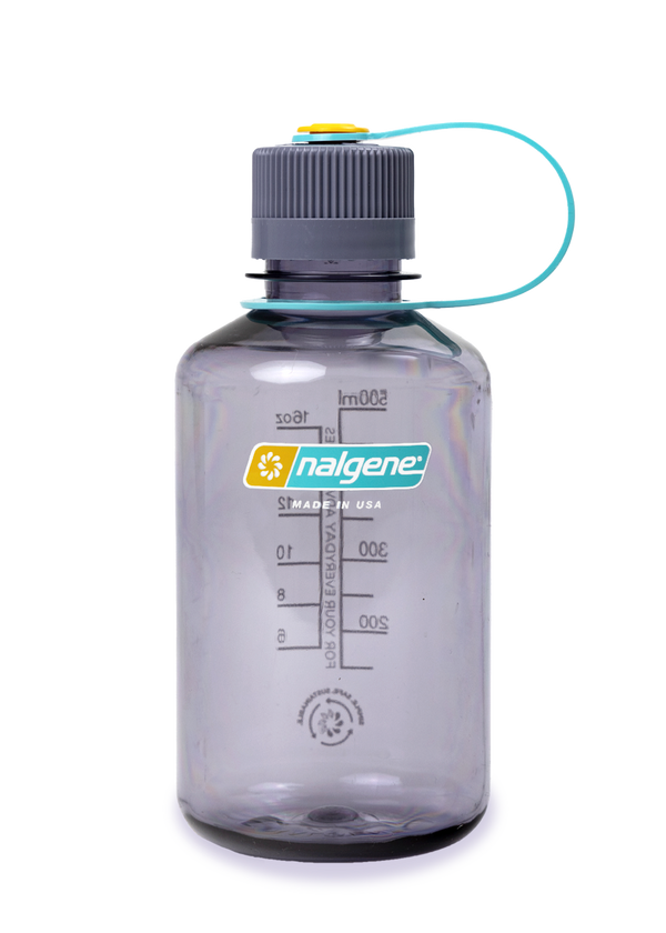 Nalgene Narrow Mouth Sustain 500ml Water Bottle in Aubergine