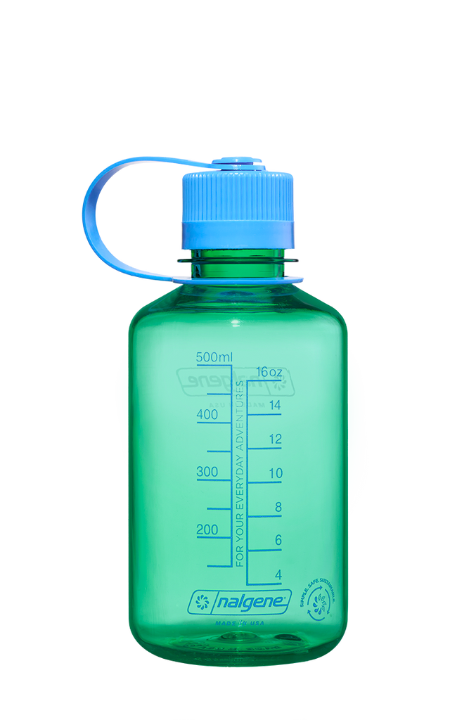 Nalgene Narrow Mouth Sustain 500ml Water Bottle in Pastel Green