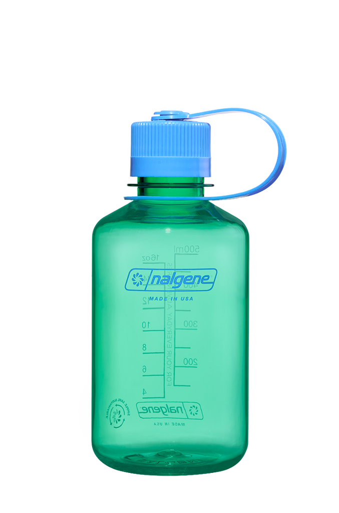 Nalgene Narrow Mouth Sustain 500ml Water Bottle in Pastel Green