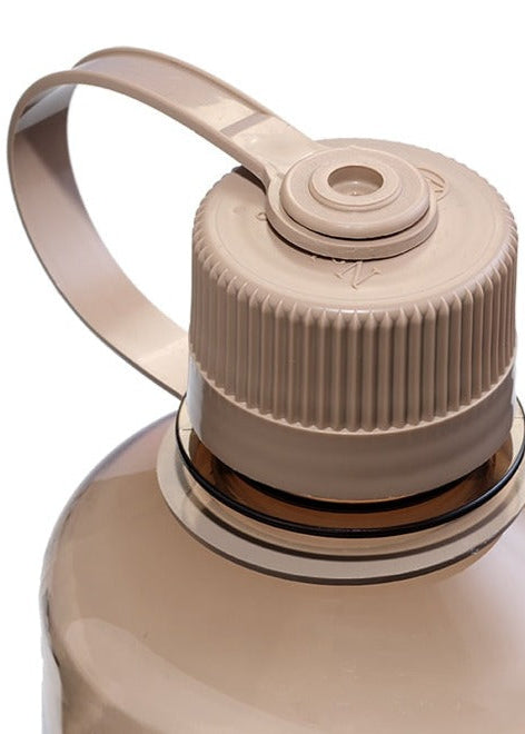 Nalgene Narrow Mouth Sustain 1L Water Bottle in Mocha