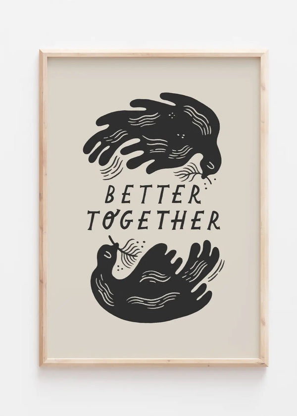 Lauren Marina Better Together Print