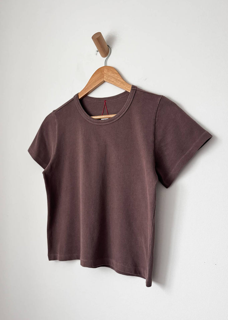 Le Bon Shoppe The Little Boy Tee in Espresso