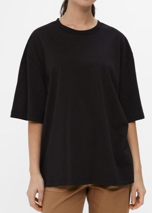 OBJECT Oversized T-Shirt in Black