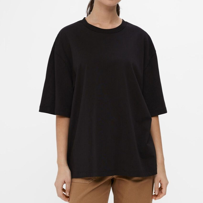 OBJECT Oversized T-Shirt in Black