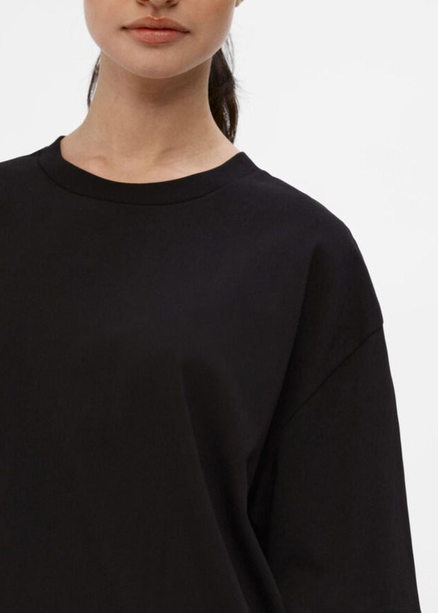 OBJECT Oversized T-Shirt in Black