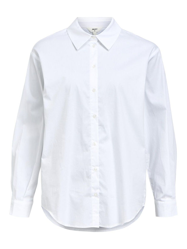 OBJECT Tutta Loose Fit Shirt in White