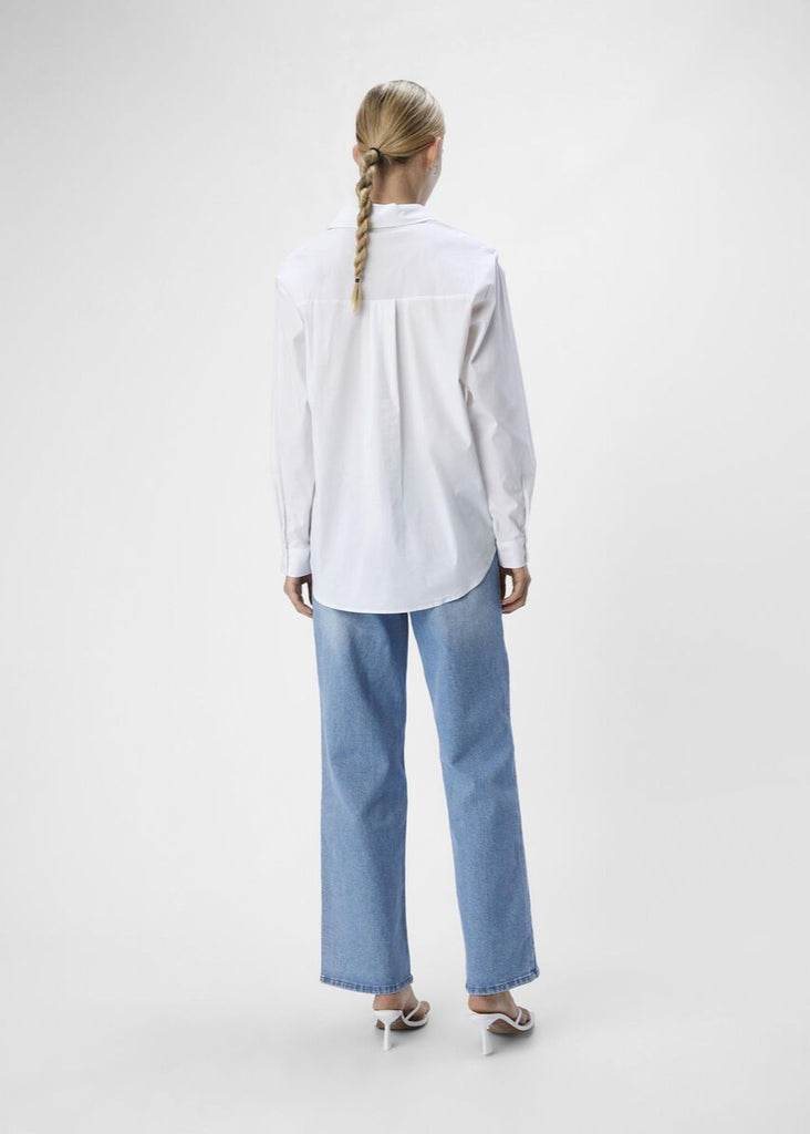 OBJECT Tutta Loose Fit Shirt in White