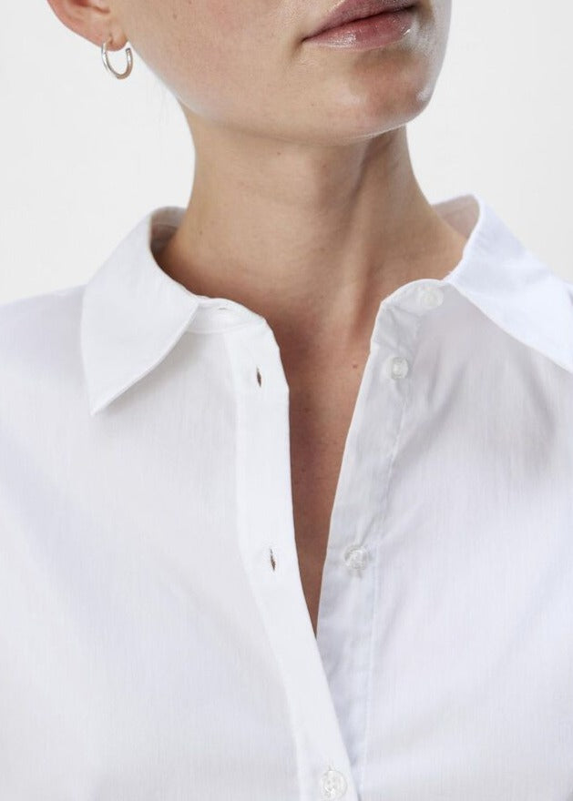 OBJECT Tutta Loose Fit Shirt in White