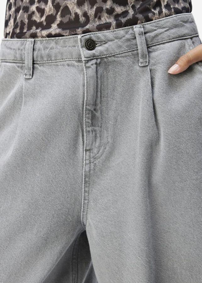 Object Wide Fit Jeans in Grey Denim