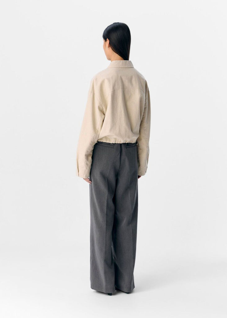 Object Linen Blend Bomber Jacket