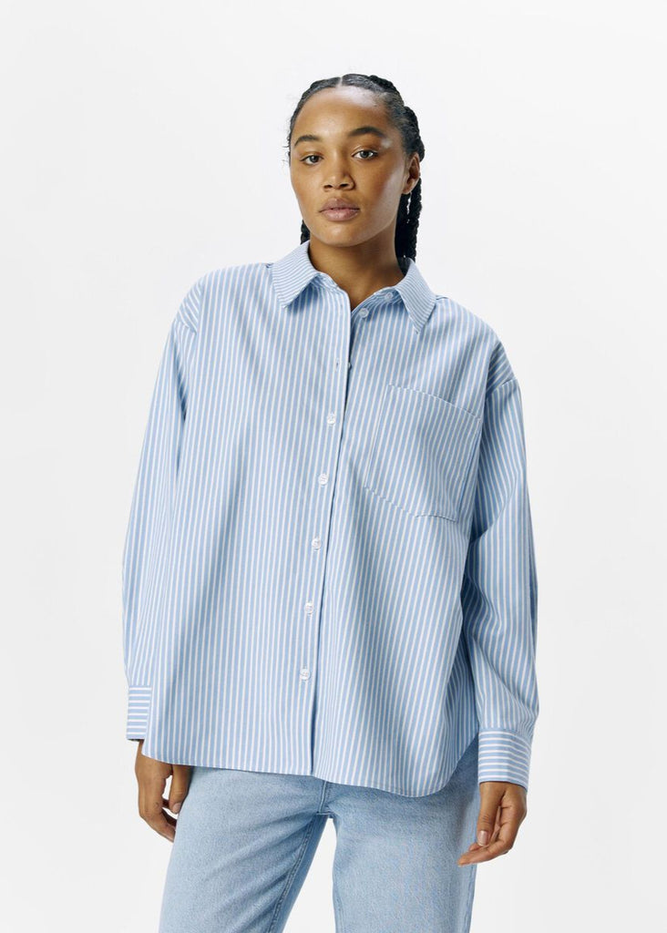 Oversized Striped Shirt