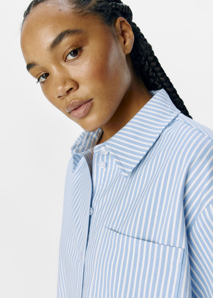 Oversized Striped Shirt