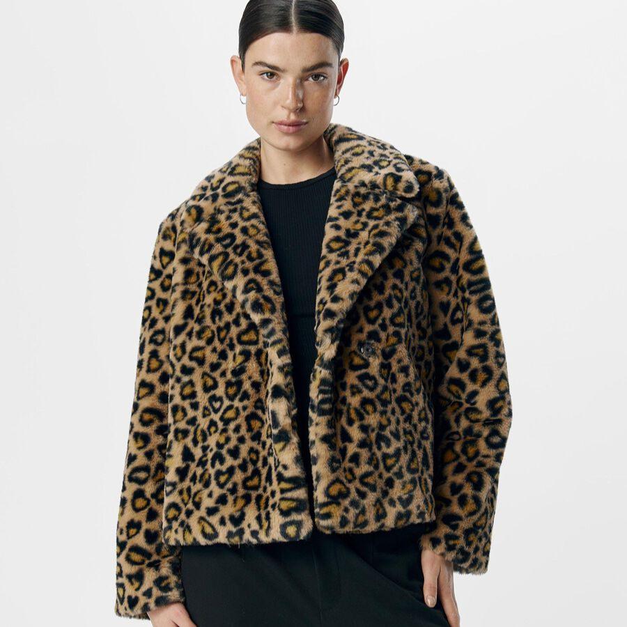 Object Leopard Print Jacket