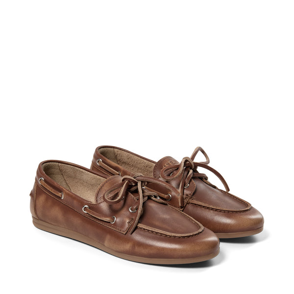 Pavement marin loafers in brown leather