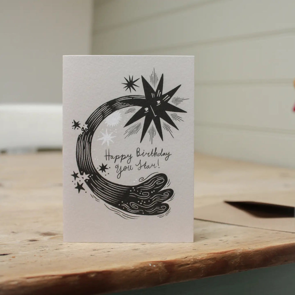 Lauren Marina 'happy Birthday You Star' Birthday Card