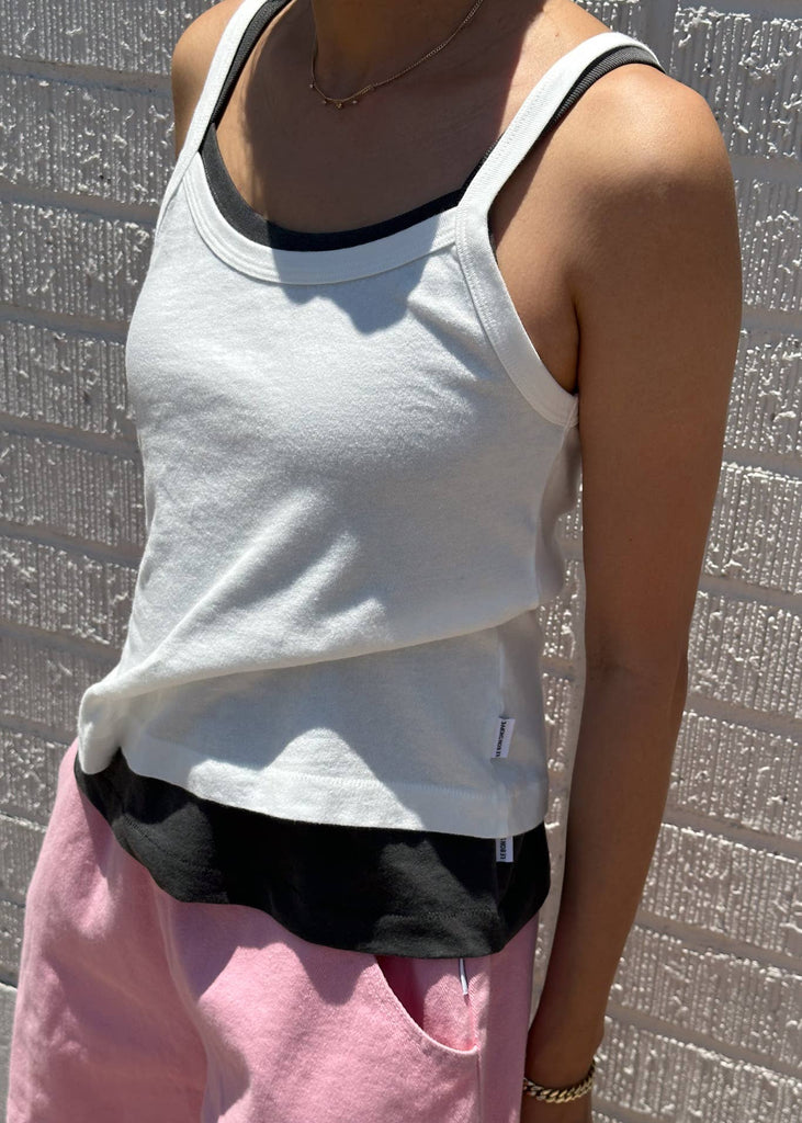 Organic Cotton Dana Cami in Vintage White