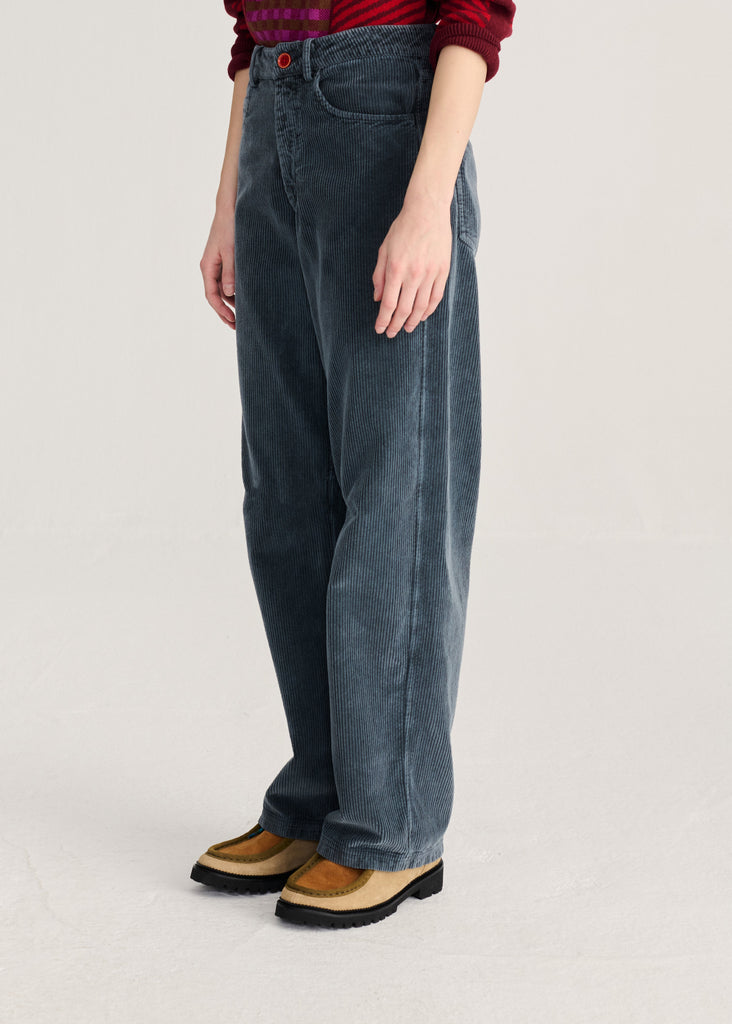 BOBO CHOSES Corduroy Barrel Trousers