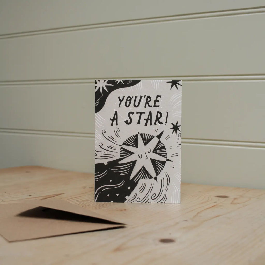 Lauren Marina "You're a star" Congratulations Card