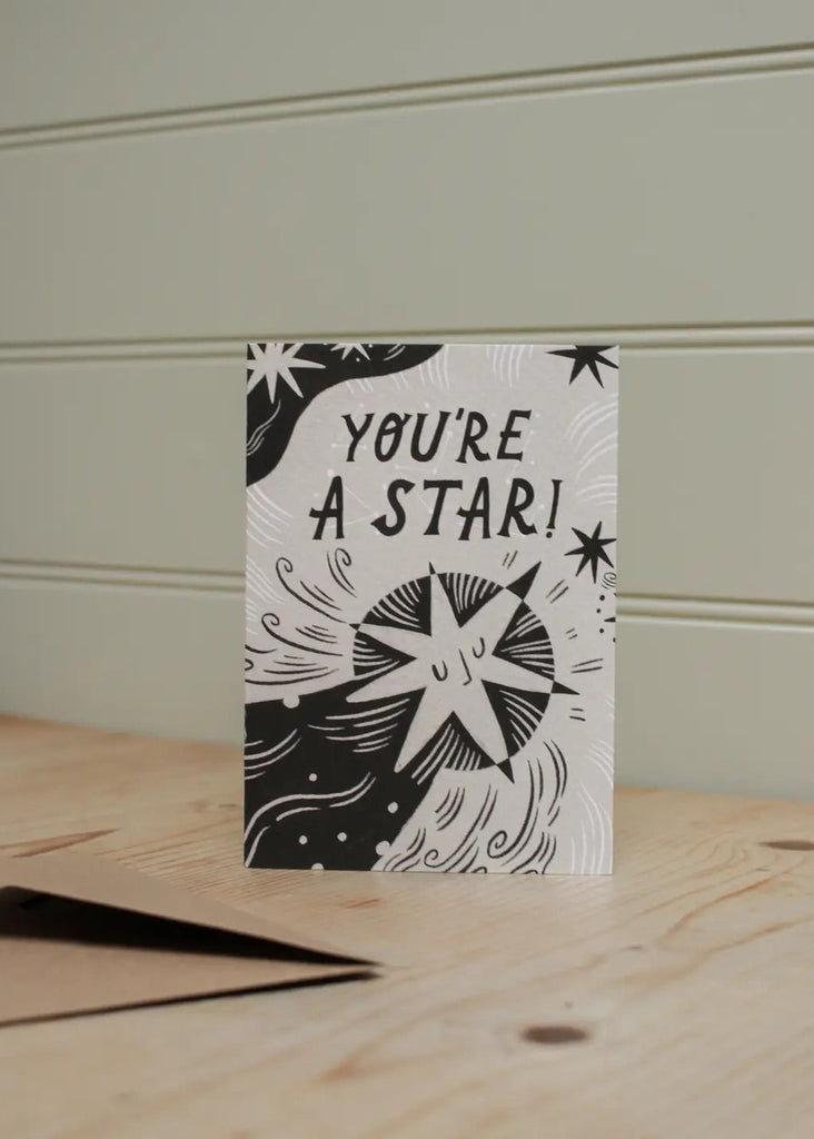 Lauren Marina "You're a star" Congratulations Card