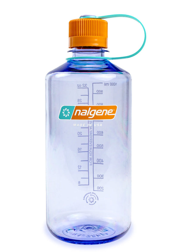 Nalgene Narrow Mouth Sustain 1L Water Bottle in Amethyst
